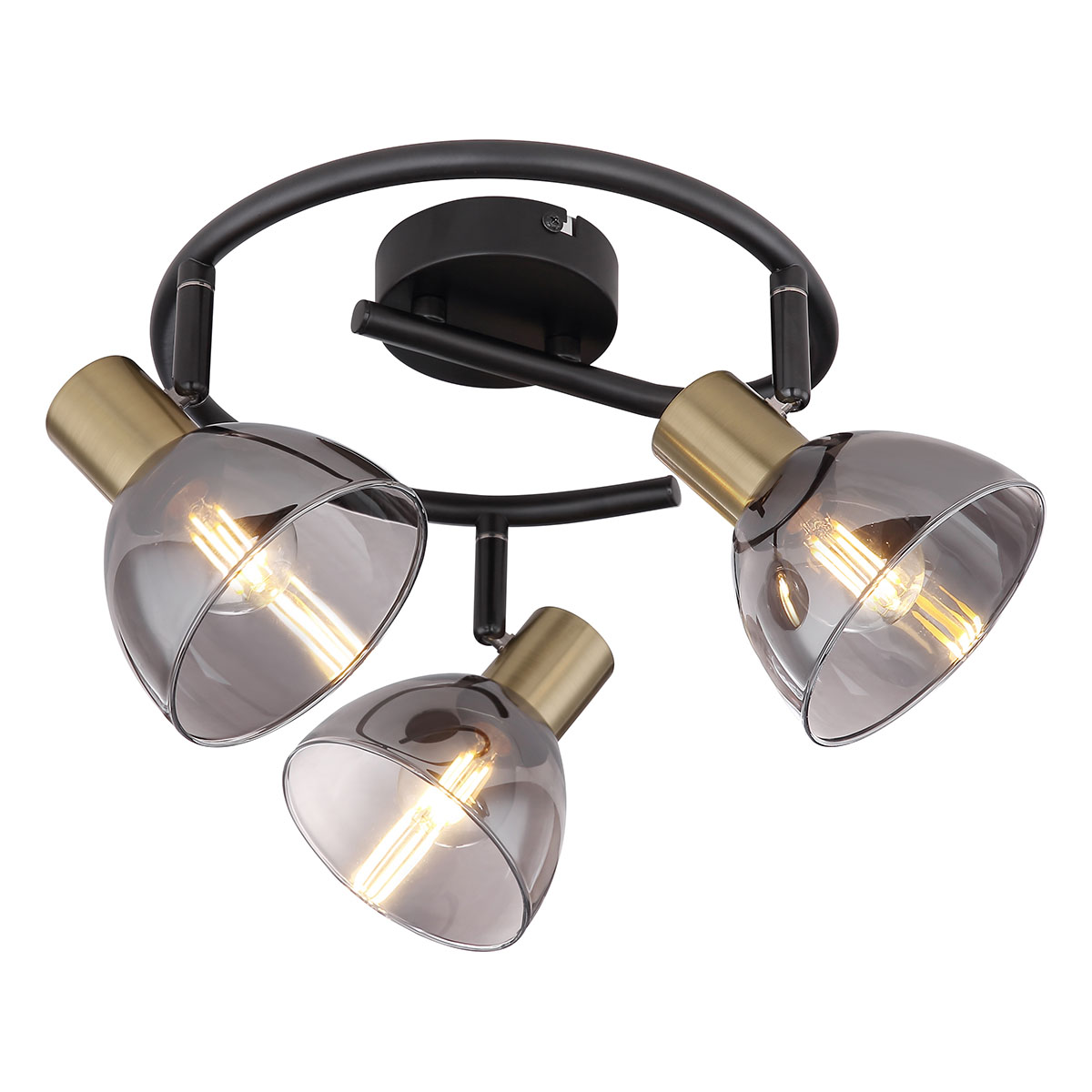 globo-spot-jay-zwart-glasmetaalsmokeglas-ø25cm-e14-54305-3-0