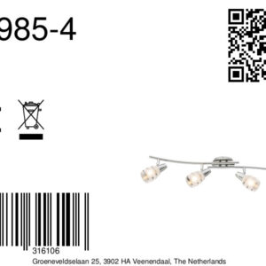globo-spot-roy-chroom-metaal-opbouwspot-e14-54985-4-8a