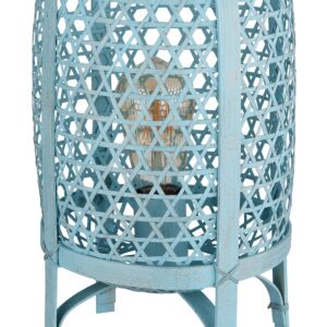 globo-tafellamp-cairo-blauw-metaal-ø22cm-e27-15762ta-1