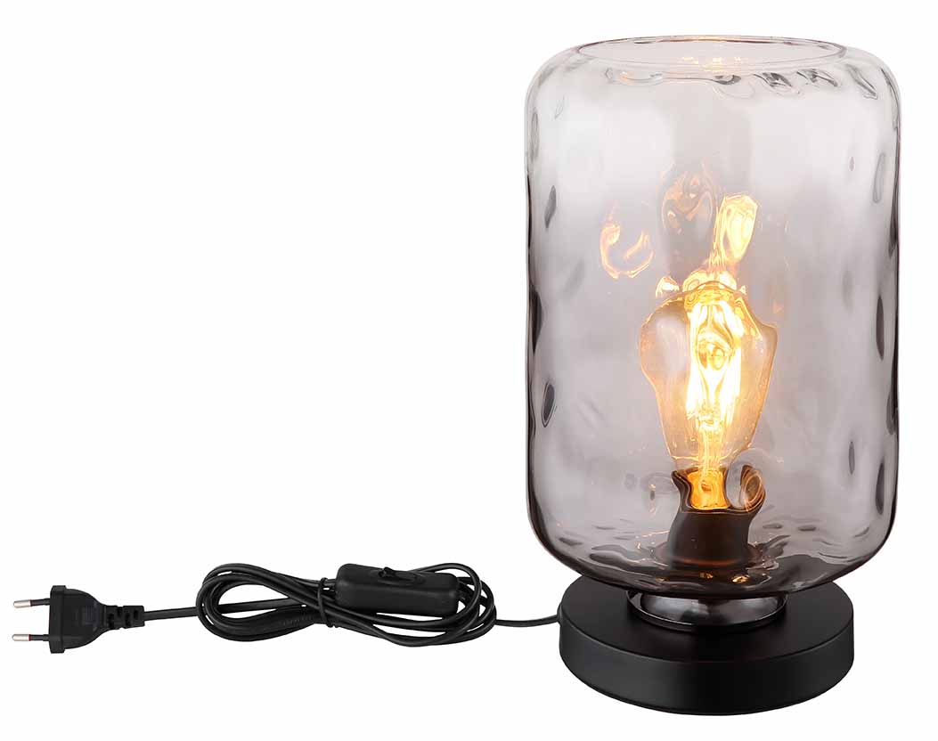 globo-tafellamp-darina-zwart-glassmokeglas-ø19cm-e27-16046ts-2