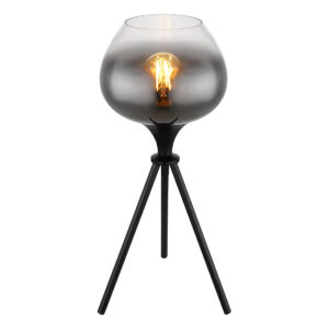 globo-tafellamp-maxy-zwart-glassmokeglas-ø24cm-e27-15548t1-0