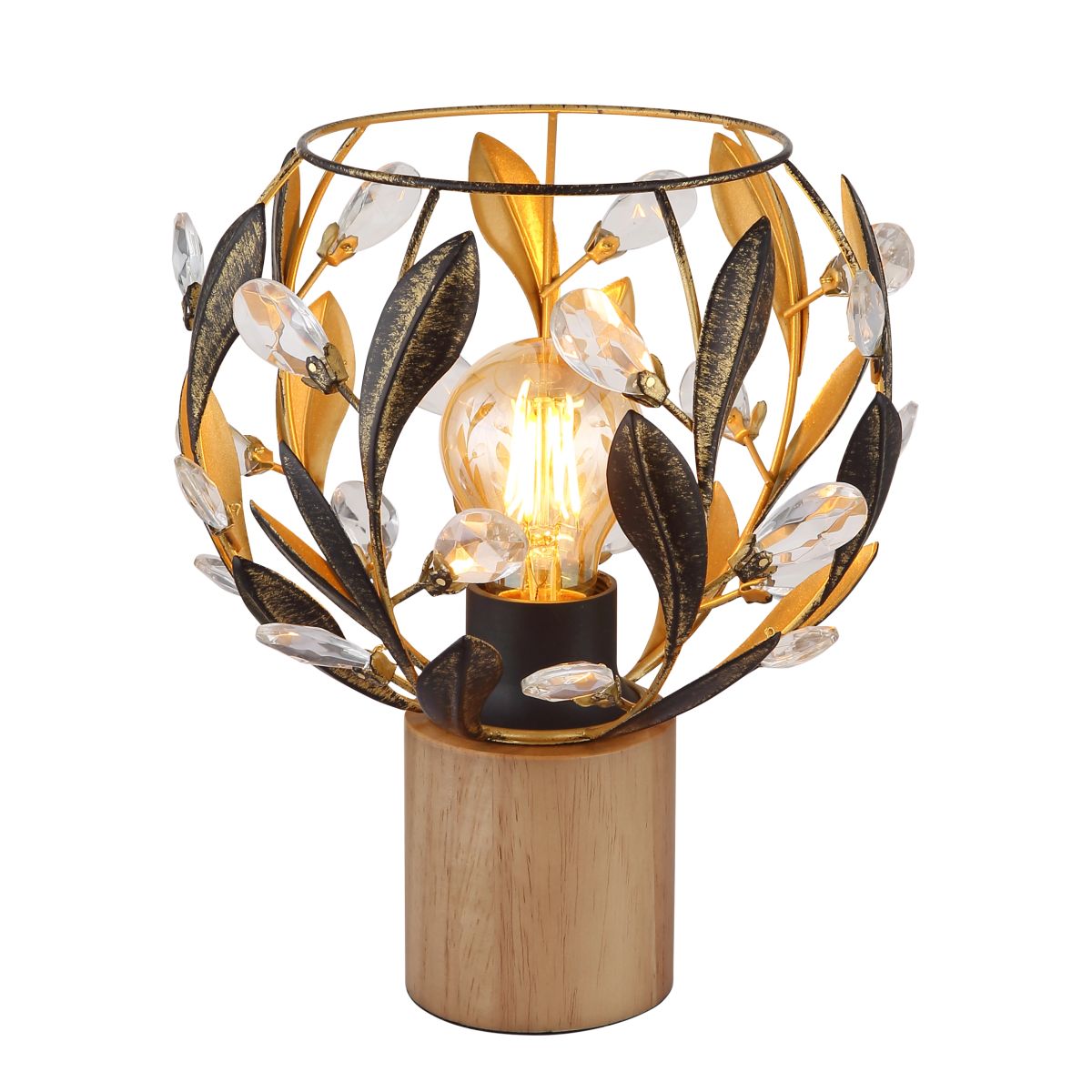 globo-tafellamp-mika-bruin-hout-ø20cm-e27-15759t-0