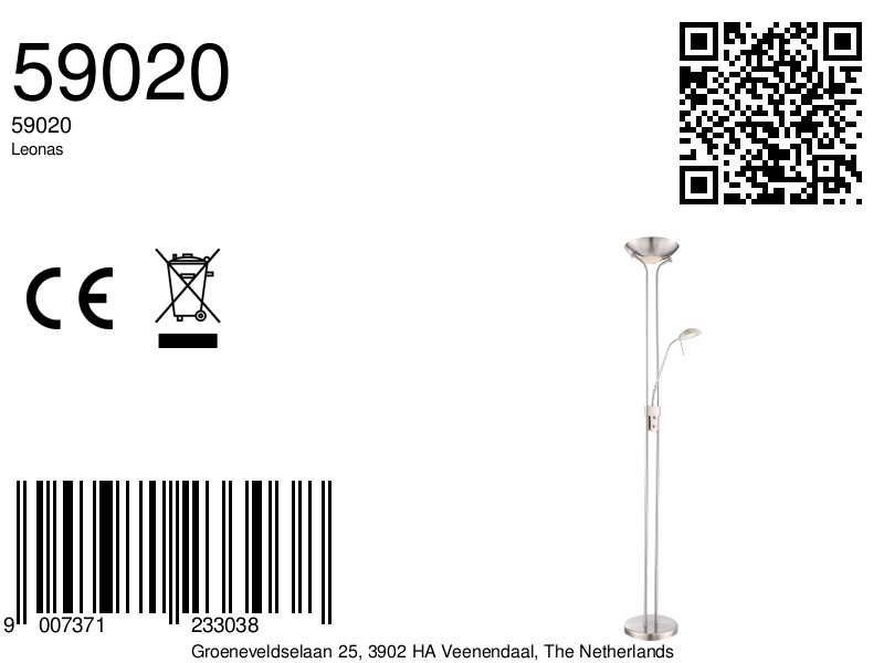 globo-vloerlamp-leonas-nikkel-metaal-ø26cm-led-59020-8a