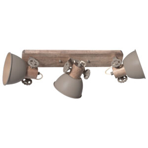 mexlite-spot-gearwood-crème-houtmetaal-opbouwspot-e27-2133ta-0