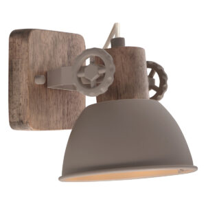 mexlite-spot-gearwood-taupe-houtmetaal-opbouwspot-e27-7968ta-0