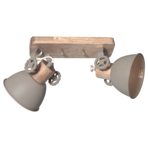 mexlite-spot-gearwood-taupe-houtmetaal-opbouwspot-e27-7969ta-1