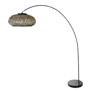 mexlite-vloerlamp-solva-zwart-bamboemetaal-booglamp-e27-4232zw-1