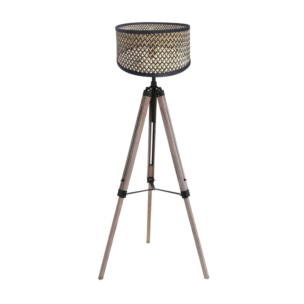 mexlite-vloerlamp-triek-zwart-bamboehout-ø75cm-e27-4098zw-1