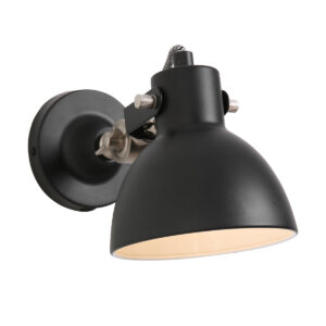 mexlite-wandlamp-cera-zwart-metaal-bedlampje-e14-7647zw-0