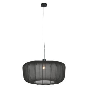 steinhauer-hanglamp-sparkledlight-zwart-textiel-e27-4486zw-1