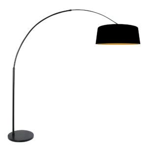 steinhauer-vloerlamp-sparkledlight-zwart-metaaltextiel-booglamp-e27-4771zw-0