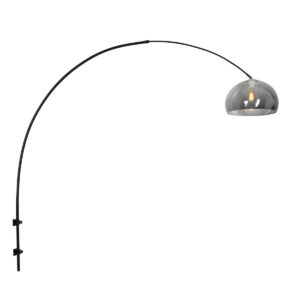 steinhauer-wandlamp-sparkledlight-zwart-kunststofmetaal-e27-8196zw-1