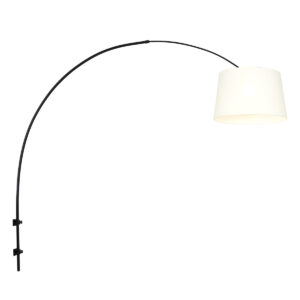 steinhauer-wandlamp-sparkledlight-zwart-metaalstof-e27-8192zw-1