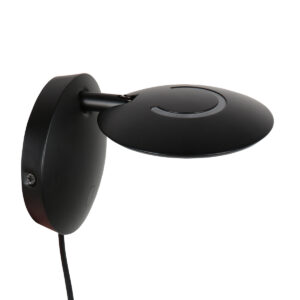 steinhauerexclusive-wandlamp-zenith2-zwart-kunststofmetaal-ø15cm-led-4396zw-1