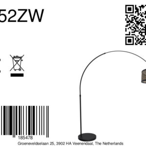 mexlite-vloerlamp-flair-zwart-bamboemetaal-booglamp-e27-4652zw-8a