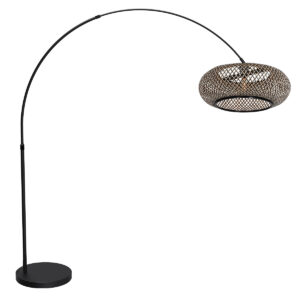 mexlite-vloerlamp-flair-zwart-bamboemetaal-booglamp-e27-4664zw-0