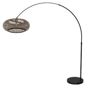 mexlite-vloerlamp-flair-zwart-bamboemetaal-booglamp-e27-4664zw-1