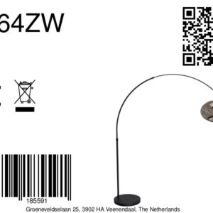 mexlite-vloerlamp-flair-zwart-bamboemetaal-booglamp-e27-4664zw-8a