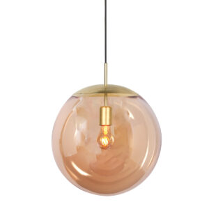 steinhauer-hanglamp-bollique-amberkleurigmessing-glasmetaal-ø40cm-e27-4186me-0