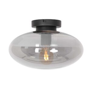 steinhauer-plafonniere-reflexion-transparant-glasmetaal-ø30cm-e27-3388zw-0