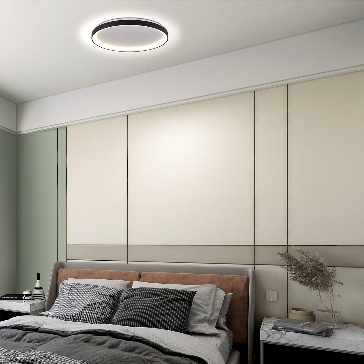 steinhauer-plafonniere-ringlede-zwart-metaal-ø28cm-led-3690zw-2