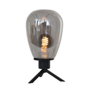 steinhauer-tafellamp-reflexion-zwart-glasmetaal-ø15cm-e27-2682zw-0