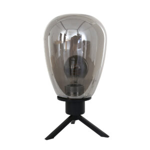 steinhauer-tafellamp-reflexion-zwart-glasmetaal-ø15cm-e27-2682zw-1