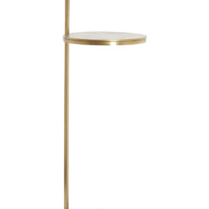 light&livingbijzettafelledavansteentravertinbruinbrons-o26x76cm-0
