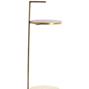 light&livingbijzettafelledavansteentravertinzanddonkerbruinbrons-o26x76cm-2