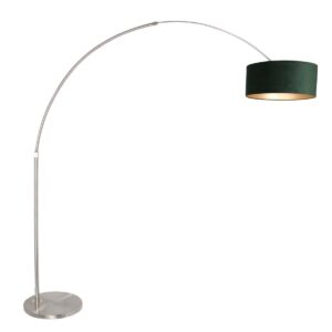 steinhauer-vloerlamp-sparkledlight-staal-metaalveloursstof-booglamp-e27-8124st-1