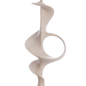 light&livingornamentlovinacvankunststoftaupe-19x16x47cm-0