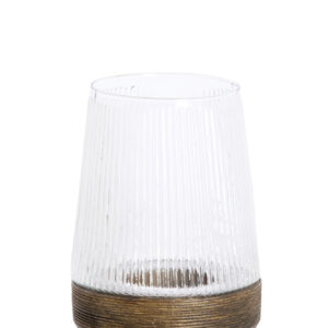 light&livingwindlichtminasribbelglasheldermetdonkerbruinhout-o18x26cm-0