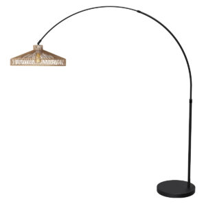 mexlite-vloerlamp-flair-zwart-katoenmetaal-booglamp-e27-4669zw-1