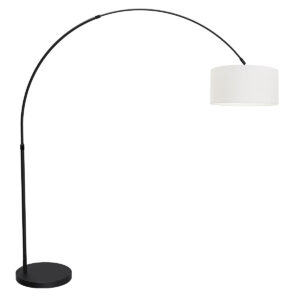 mexlite-vloerlamp-flair-zwart-metaaltextiel-booglamp-e27-4657zw-0