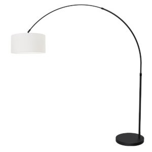 mexlite-vloerlamp-flair-zwart-metaaltextiel-booglamp-e27-4657zw-1