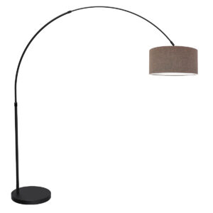 mexlite-vloerlamp-flair-zwart-metaaltextiel-booglamp-e27-4658zw-0