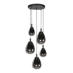 steinhauer-hanglamp-glimsy-zwart-glasmetaal-o40cm-led-4198zw-1
