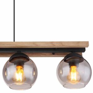 globo-hanglamp-conni-zwart-glassmokeglas-groteeettafellamp-e27-15569-4hw-2