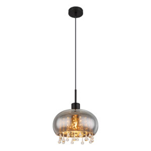 globo-hanglamp-corry-zwart-glassmokeglas-o28cm-led_e27-15839h1-0
