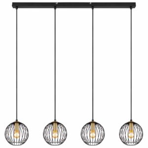 globo-hanglamp-eusebius-zwart-metaal-groteeettafellamp-e14-15589-4h-1