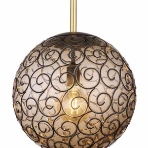 globo-hanglamp-fitz-zwart-metaal-o35cm-led_e27-15659h1-1