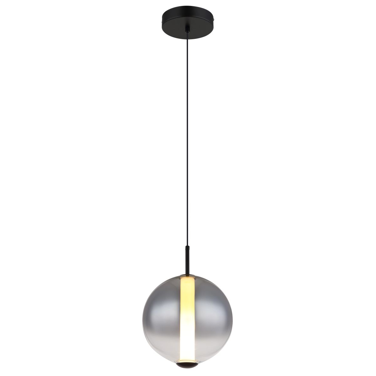 globo-hanglamp-lacy-zwart-glas-o25cm-led-15798h-0