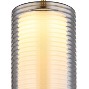 globo-hanglamp-lampigna-zwart-glas-o18cm-led-15740-2