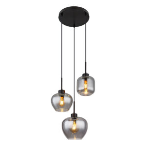 globo-hanglamp-matt-zwart-glassmokeglas-o38cm-e27-15549-3sh-0