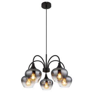 globo-hanglamp-maxy-zwart-glas-o55cm-e27-15548-5h-0