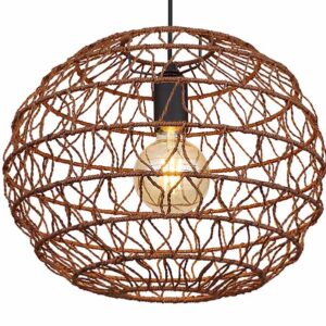 globo-hanglamp-senni-bruin-metaal-o39cm-e27-15689h1b-1