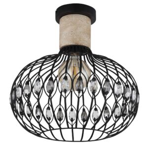 globo-plafonniere-dorthy-zwart-metaal-o38cm-e27-15778d-1