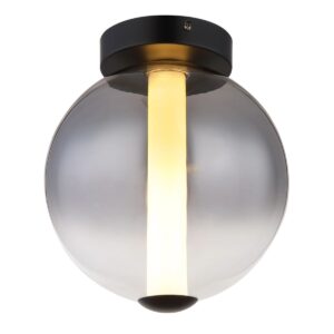 globo-plafonniere-lacy-zwart-glas-o25cm-led-15798d-0