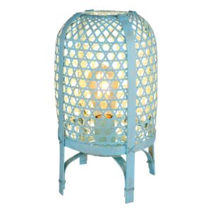 globo-tafellamp-cairo-blauw-metaal-o22cm-e27-15762ta-0