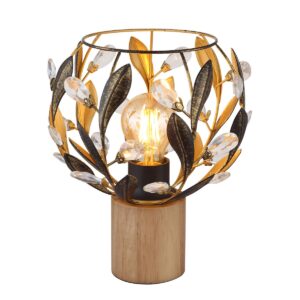 globo-tafellamp-mika-bruin-hout-o20cm-e27-15759t-0